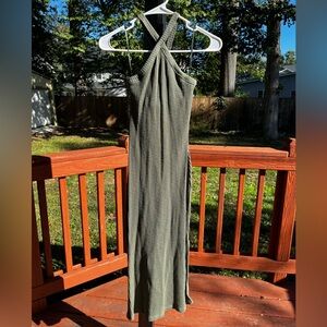 Old Navy Rib Knit Maxi Dress
